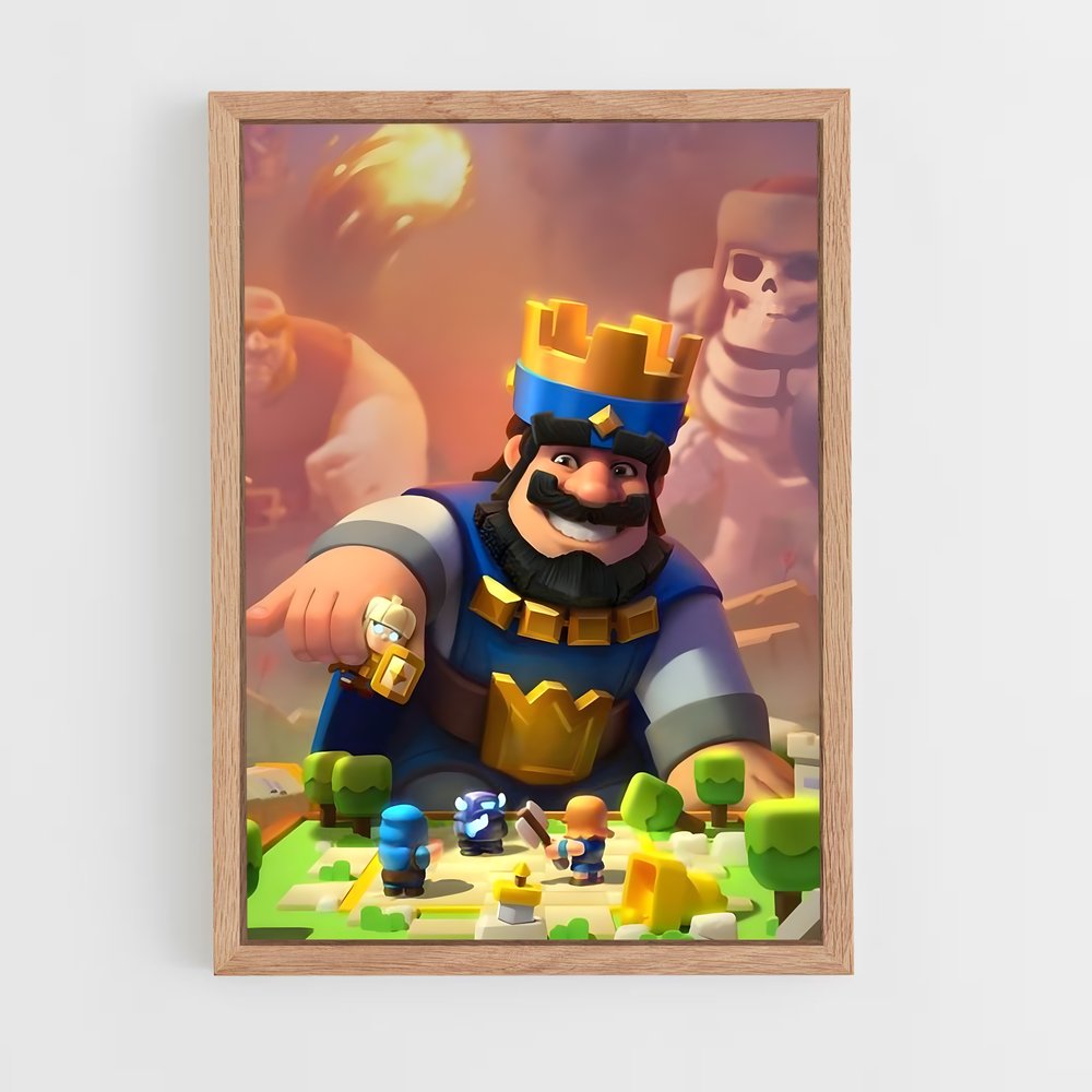 Poster Clash des Titans – affiche Clash royale (vue 4)